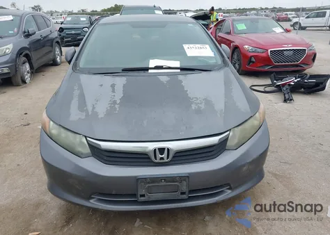 2012 Honda Civic Lx from USA, damaged, VIN 19XFB2F54CE090056